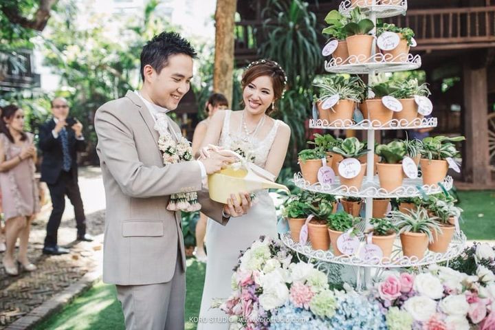 รีวิวงานแต่ง ธีมรัสติกปนไทย สไตล์โมเดิร์น @สยามสมาคม