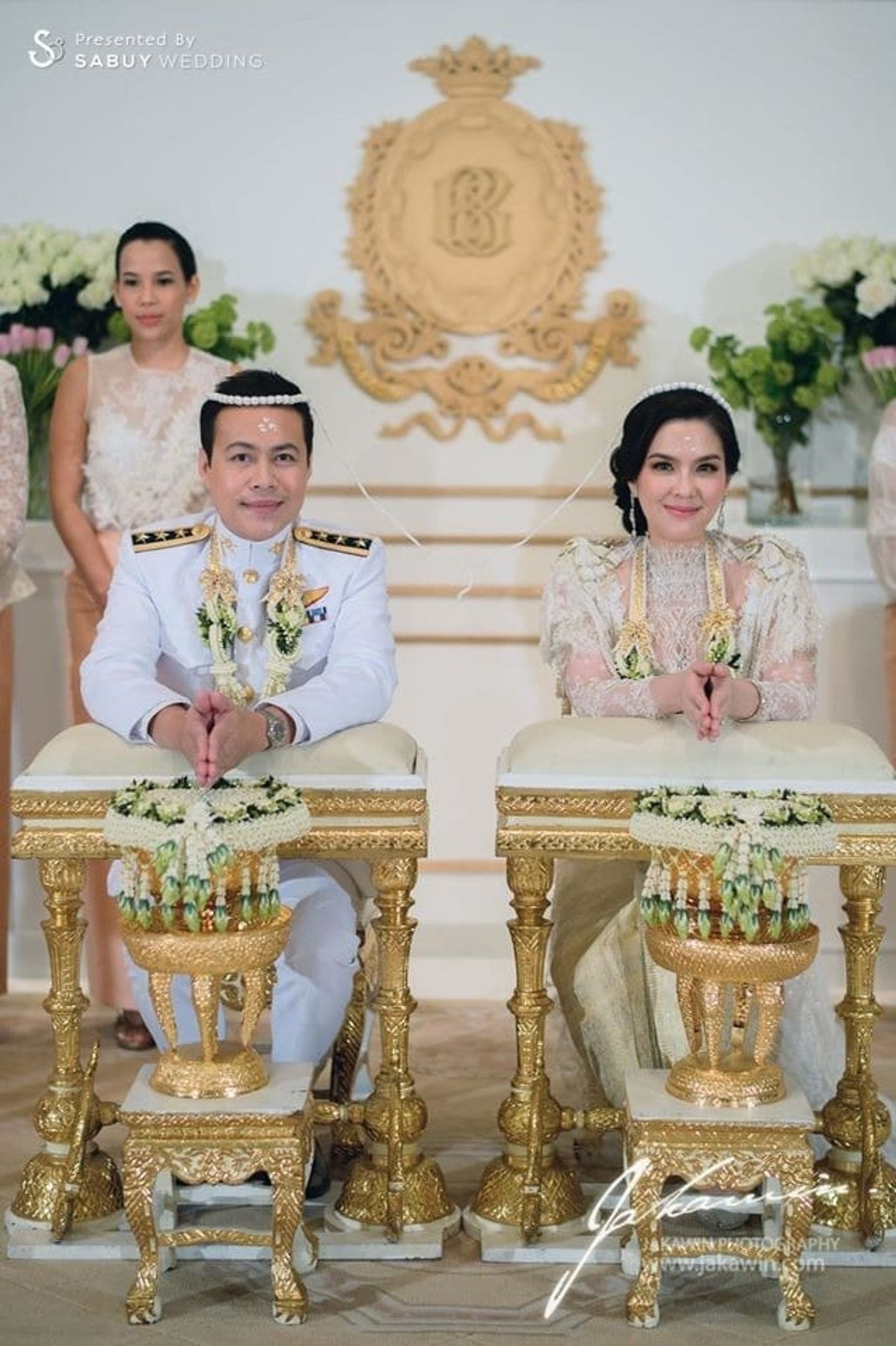พิธีหมั้น,งานหมั้น,งานแต่งดารา,ชุดหมั้น งานแต่งงานคุณโบว์-ชญาดา และ คุณแบ็งค์-ร้อยเอก กฤชพล โรงแรมอนันตราสยาม