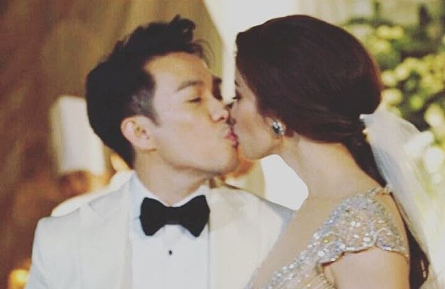 ชุดบ่าวสาว,ชุดเจ้าสาว,ชุดเจ้าบ่าว,งานแต่งดารา ฉลองงานแต่งงานเอมี่มรกต และไฮโซเจมส์ หรูหราคลาสสิค