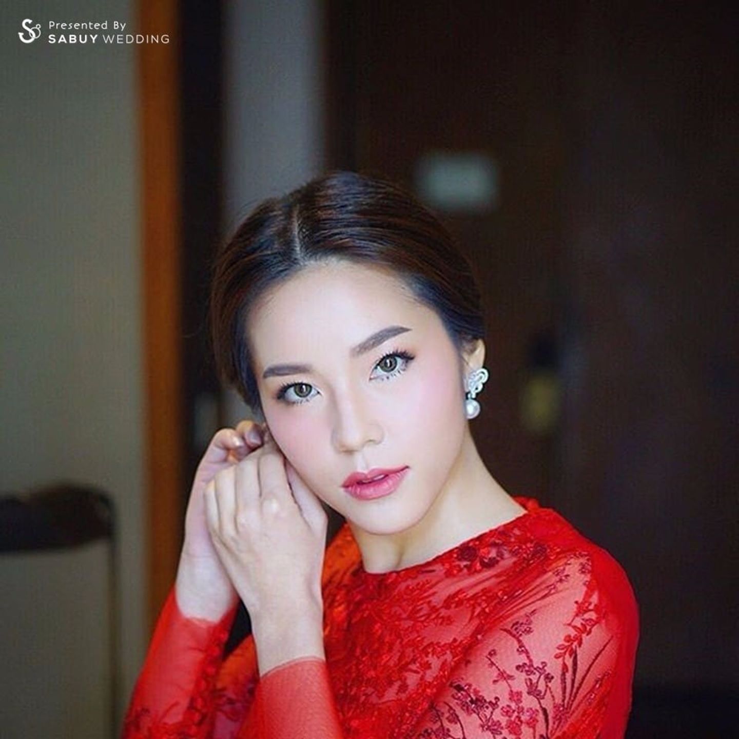 เจ้าสาว,ชุดหมั้น,งานแต่งดารา วิวาห์ ฮาเฮ เผือก ลูกจ๋า @วิลล่าการ์เดนท์  โรงแรมสุโขทัย