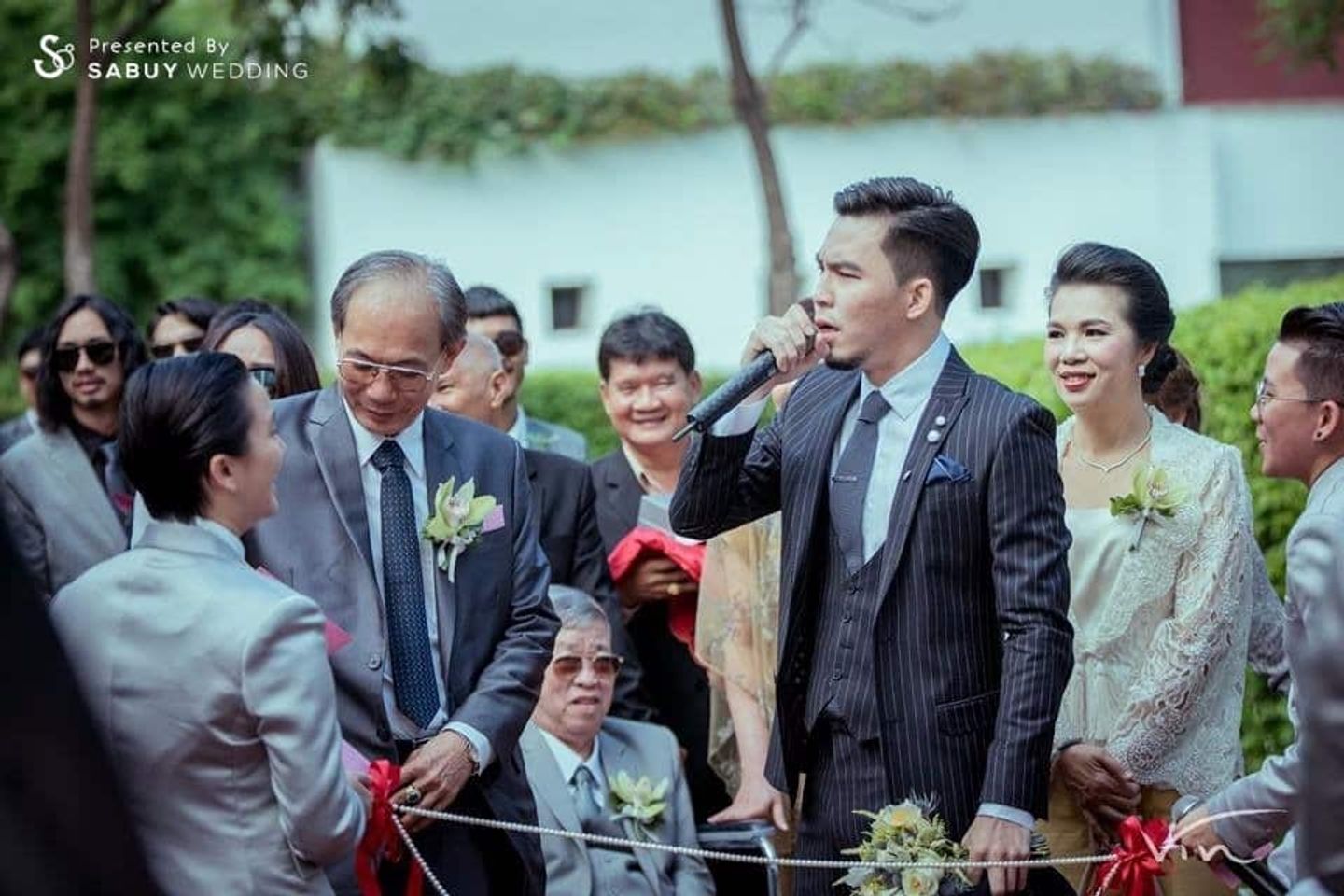 พิธีหมั้น,งานหมั้น,เจ้าบ่าว,งานแต่งดารา วิวาห์ ฮาเฮ เผือก ลูกจ๋า @วิลล่าการ์เดนท์  โรงแรมสุโขทัย