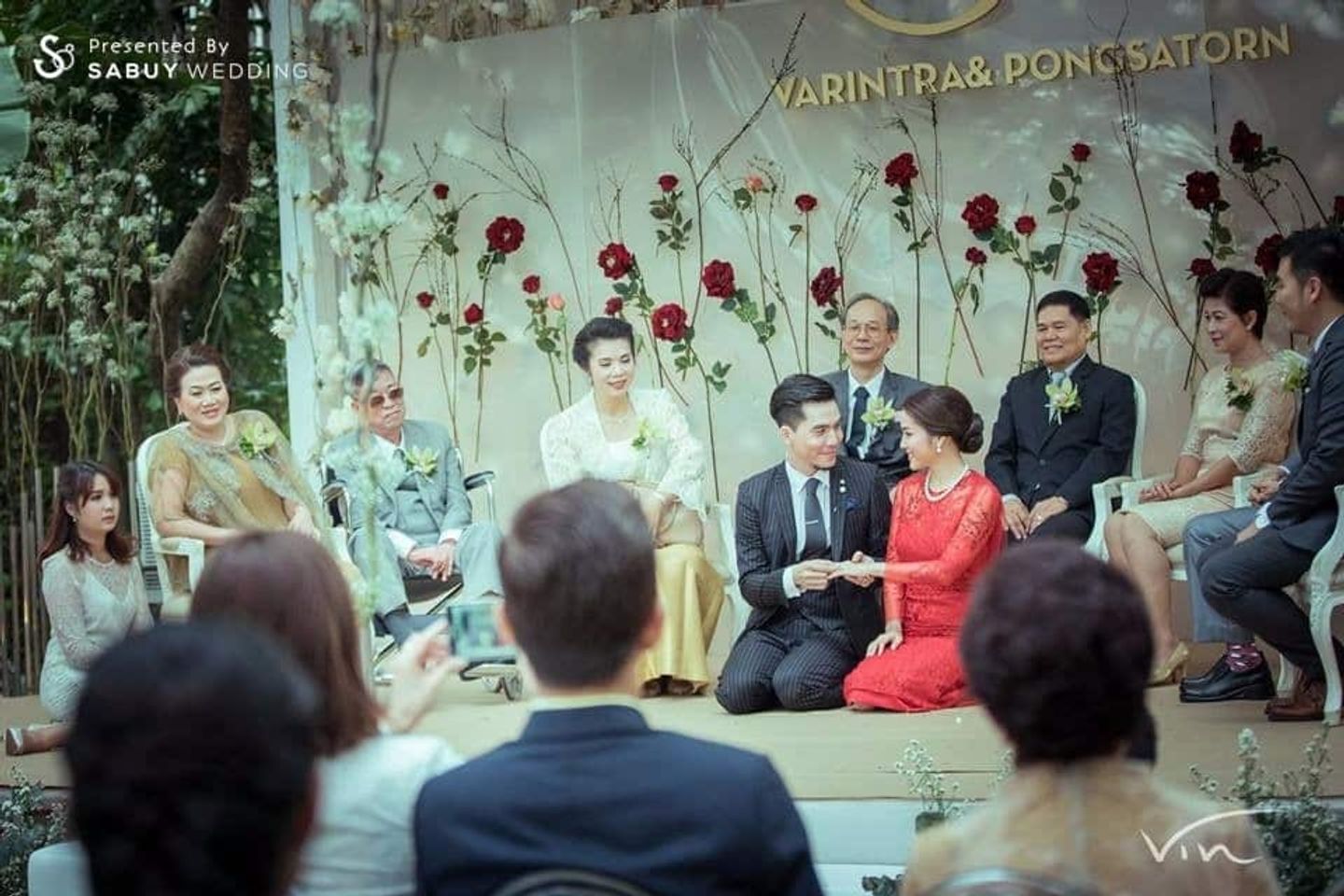 พิธีหมั้น,งานหมั้น,งานแต่งดารา,backdrop งานแต่ง,ครอบครัวบ่าวสาว วิวาห์ ฮาเฮ เผือก ลูกจ๋า @วิลล่าการ์เดนท์  โรงแรมสุโขทัย