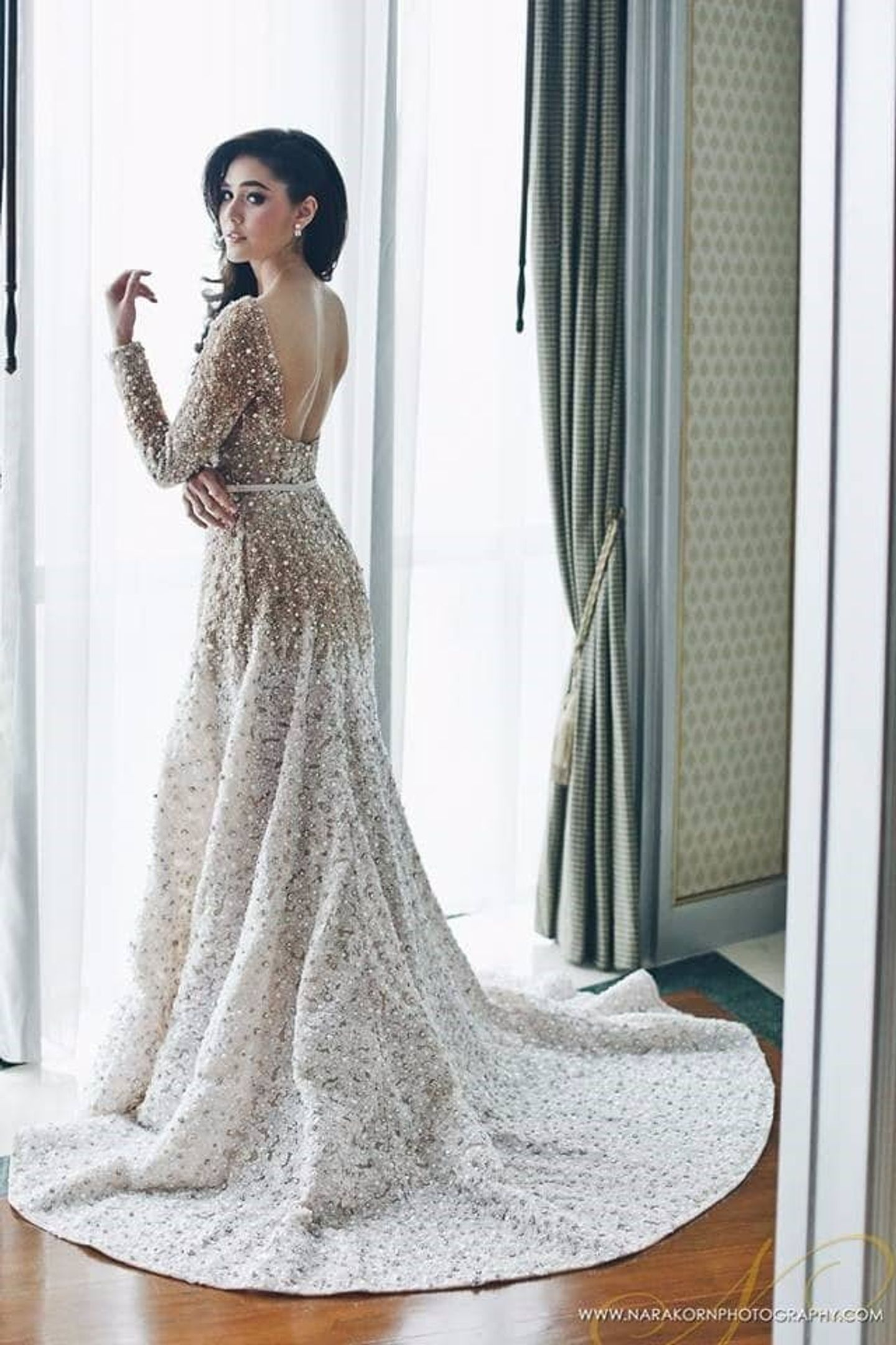 เจ้าสาว,ชุดเจ้าสาว,ชุดแต่งงานดารา,ชุดแต่งงาน 4 ชุดแต่งงานดาราที่มีสไตล์โดดเด่นที่สุดแห่งปี 2015