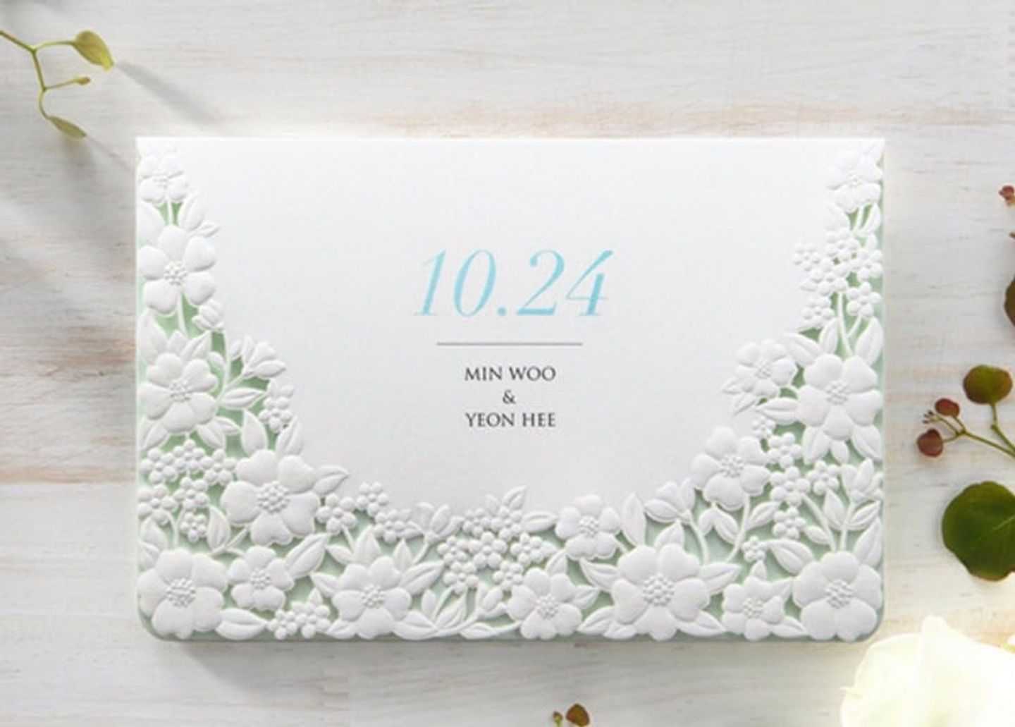 การ์ดแต่งงาน 4 ไอเดียการ์ดแต่งงานสำหรับคู่รัก Minimalist