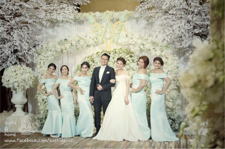 งานแต่งงานสวยหวานโรแมนติค ด้วยธีมสีขาวล้วนยอดนิยม