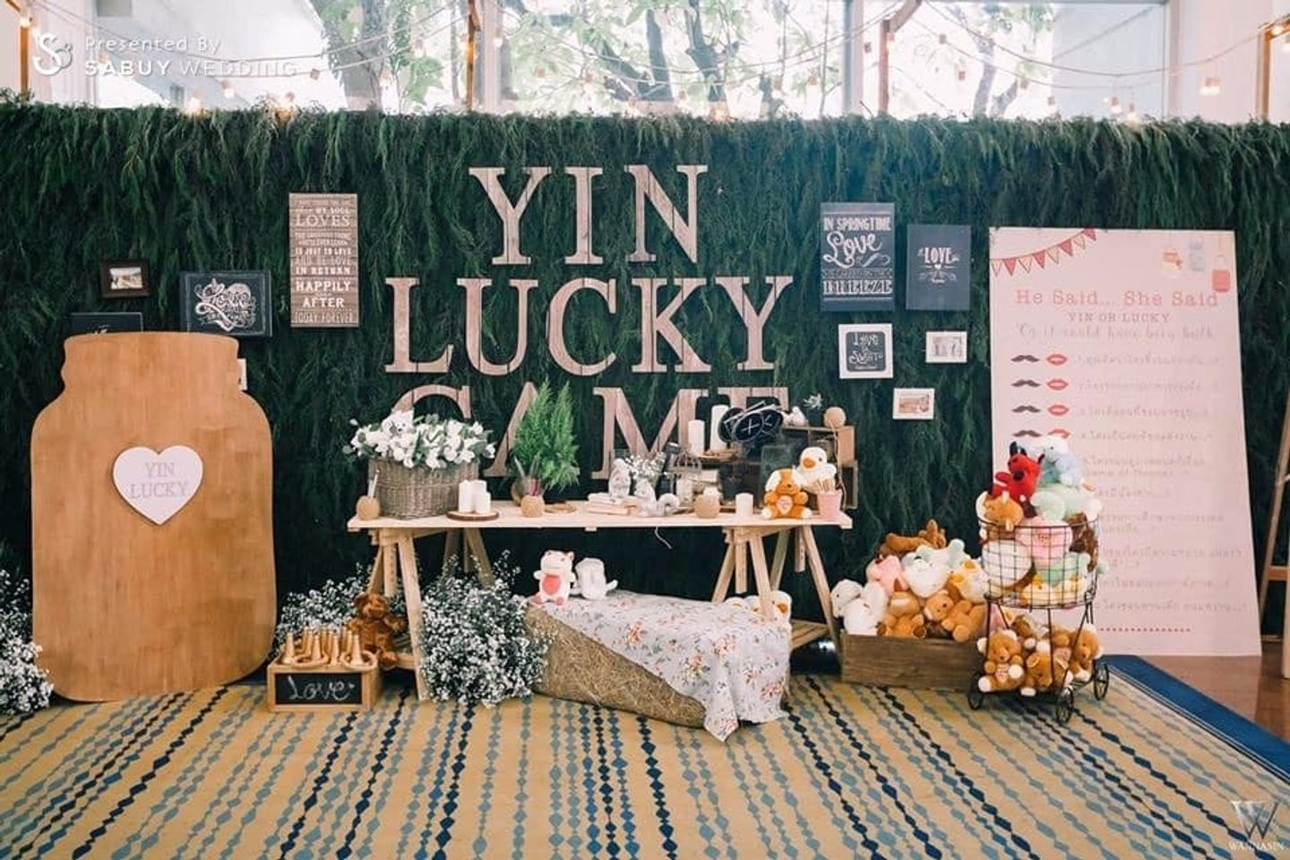 backdrop งานแต่ง,ตกแต่งงานแต่ง รีวิวงานแต่งรัสติก ไอเดียตกแต่งสุดเก๋ จากโคมไฟ Mason Jar @Dusit Princess Korat