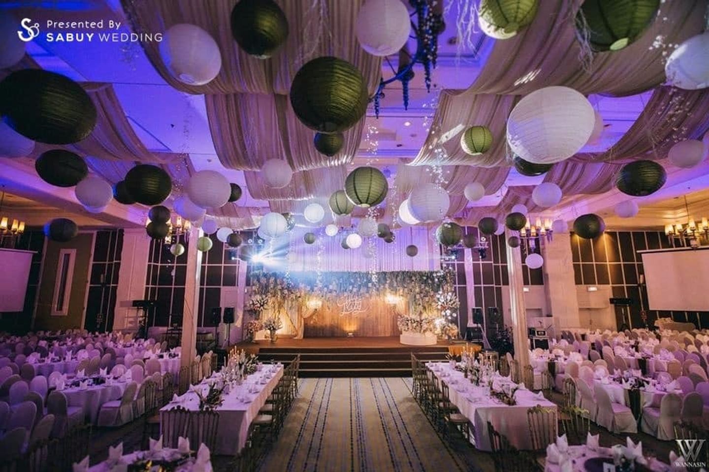 สถานที่แต่งงาน,สถานที่จัดงานแต่งงาน,ตกแต่งงานแต่ง,เวทีงานแต่ง,โตีะจีน,long-table,ธีมงานแต่ง รีวิวงานแต่งรัสติก ไอเดียตกแต่งสุดเก๋ จากโคมไฟ Mason Jar @Dusit Princess Korat