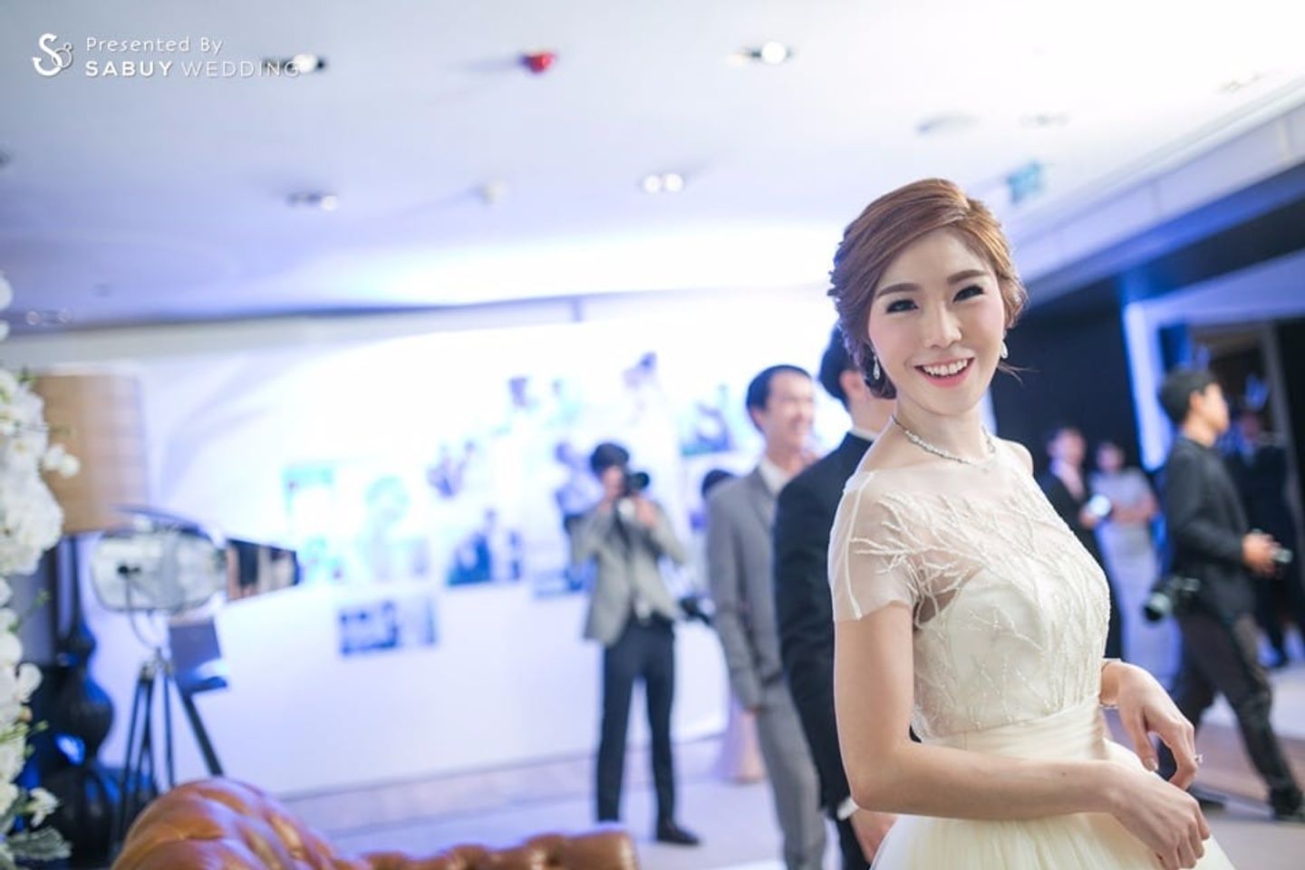 เจ้าสาว,ชุดเจ้าสาว รีวิวงานแต่ง Winter Wedding เรียบเท่ มีสไตล์ ดอกไม้ไม่ต้องเยอะ @Grand Hyatt Erawan