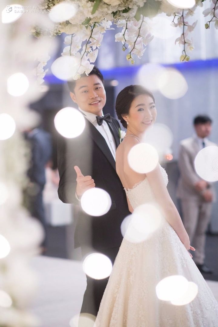 บ่าวสาว,ชุดบ่าวสาว,ชุดเจ้าสาว,ชุดเจ้าบ่าว,รูปงานแต่ง รีวิวงานแต่งสีขาวคลาสสิค เนรมิตไอเดียประดับไฟให้สวยเริ่ด @W Bangkok Hotel