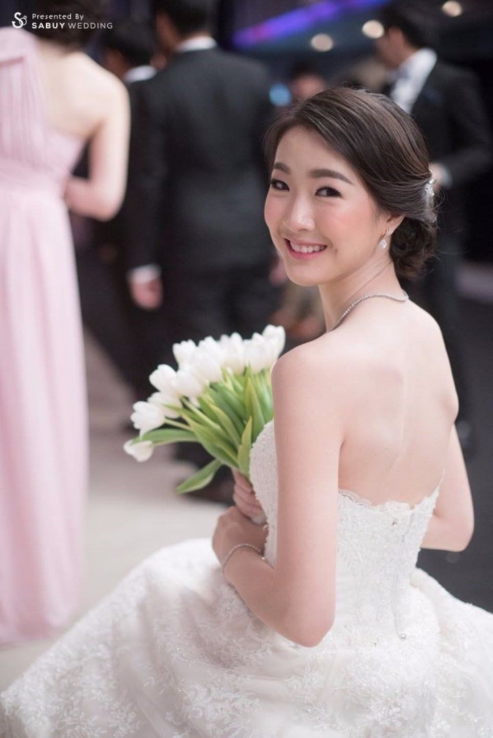 เจ้าสาว,ชุดเจ้าสาว,ดอกไม้เจ้าสาว รีวิวงานแต่งสีขาวคลาสสิค เนรมิตไอเดียประดับไฟให้สวยเริ่ด @W Bangkok Hotel