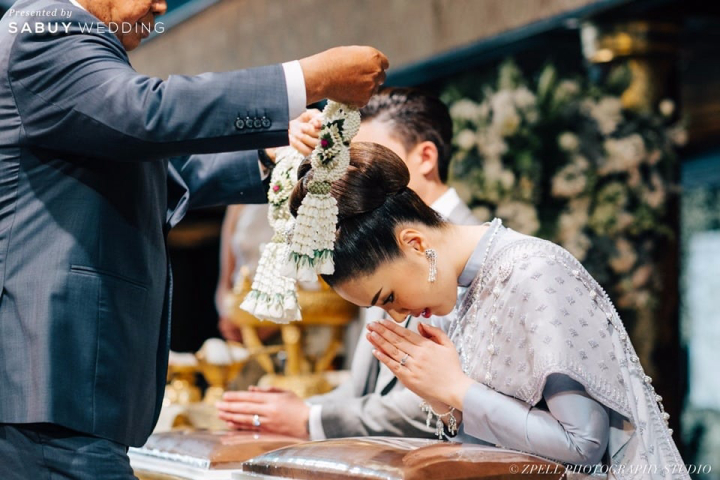 พิธีหมั้น,งานหมั้น,ชุดหมั้น รีวิวงานแต่ง งดงามตามแบบไทย คงความคลาสิกไว้ได้อย่างลงตัว @Mandarin Oriental