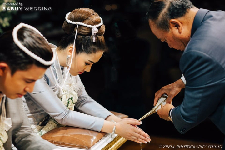 งานหมั้น,พิธีหมั้น,ชุดหมั้น รีวิวงานแต่ง งดงามตามแบบไทย คงความคลาสิกไว้ได้อย่างลงตัว @Mandarin Oriental