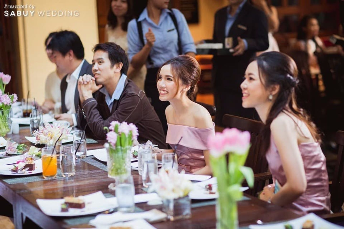 เพื่อนเจ้าสาว,long-table รีวิวงานแต่ง ชูโรงความอร่อยแบบ Full Couse ให้แขกประทับใจ ใช้แนวคิดแบบ Personal Touch @Anantara Siam