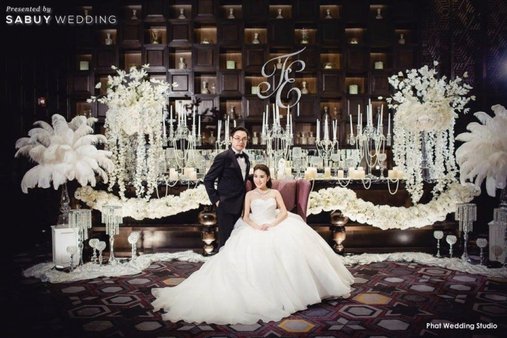บ่าวสาว,ชุดบ่าวสาว,ชุดเจ้าสาว,ชุดเจ้าบ่าว,backdrop งานแต่ง,ตกแต่งงานแต่ง,รูปงานแต่ง รีวิวงานแต่งสวยหรูดูดี แทนที่ Backdrop ด้วยโต๊ะสุดอลังการ @JW Marriott Hotel Bangkok