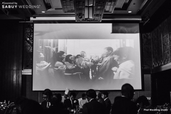 พรีเซนเทชั่นแต่งงาน รีวิวงานแต่งสวยหรูดูดี แทนที่ Backdrop ด้วยโต๊ะสุดอลังการ @JW Marriott Hotel Bangkok
