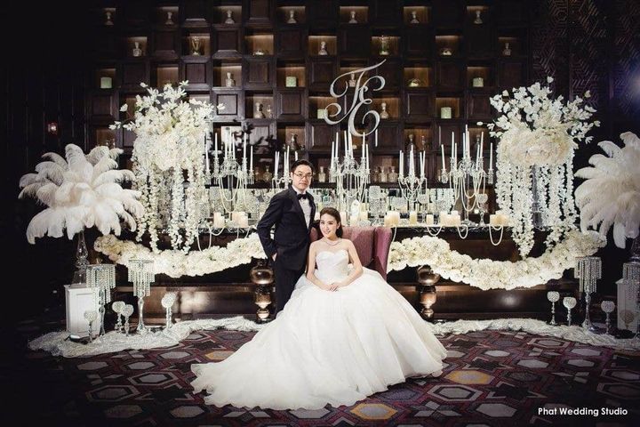 รีวิวงานแต่งสวยหรูดูดี แทนที่ Backdrop ด้วยโต๊ะสุดอลังการ @JW Marriott Hotel Bangkok