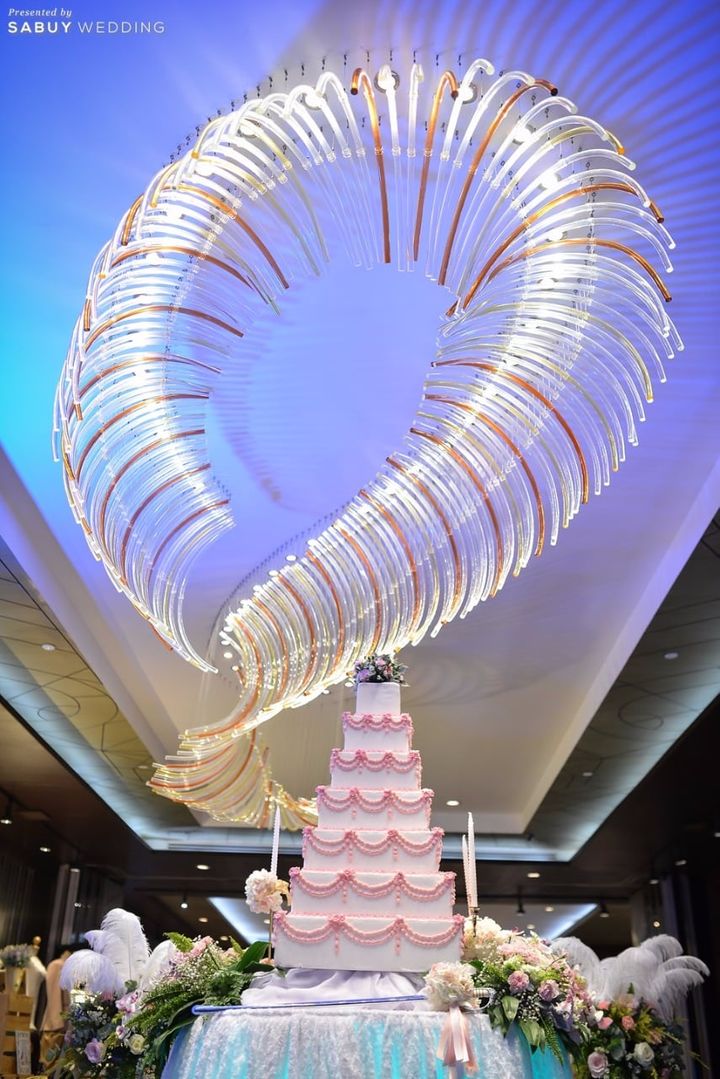 งานแต่งงาน,เค้กงานแต่ง งาน wedding showcase ที่โรงแรมเอทัส ลุมพินี