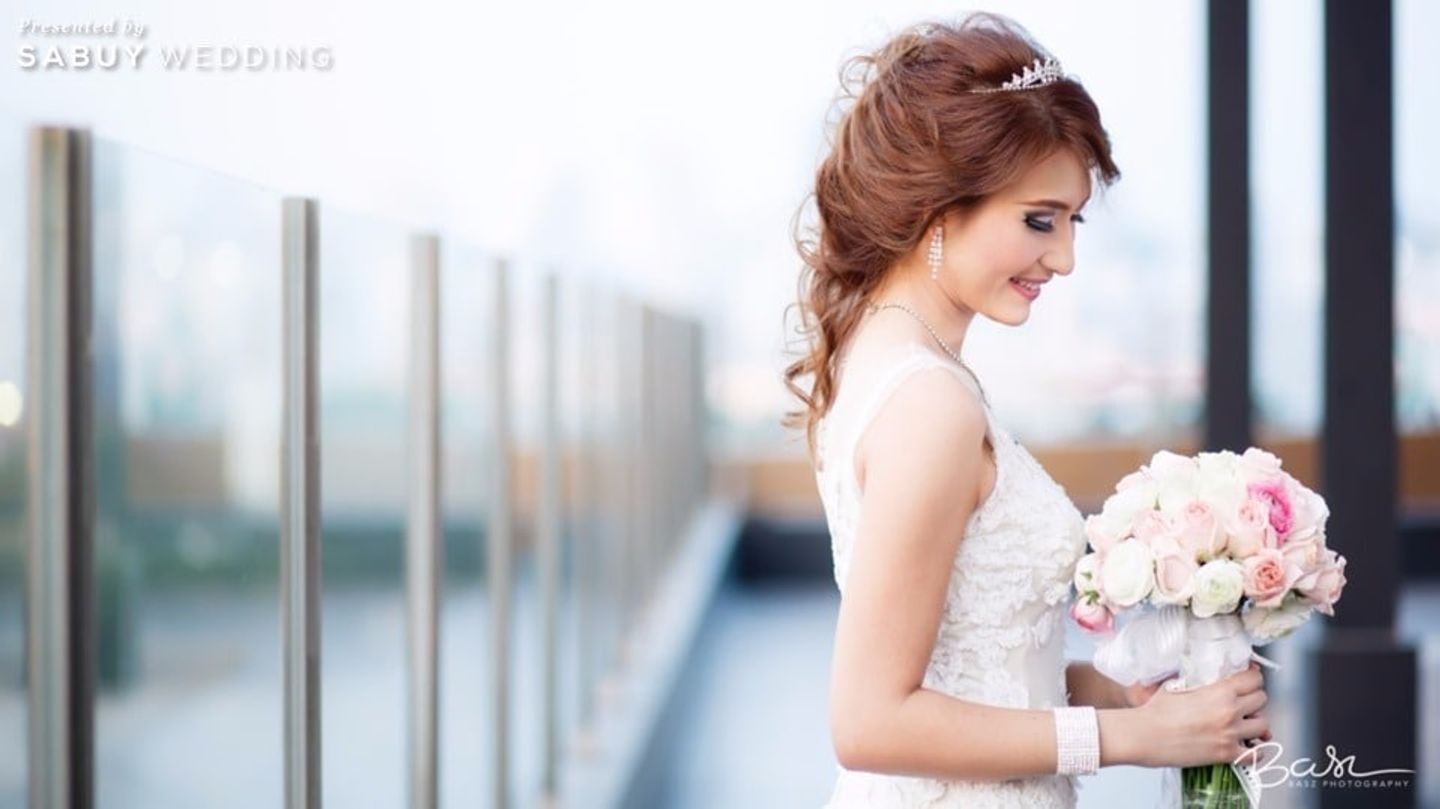 เจ้าสาว งาน wedding showcase ที่โรงแรมเอทัส ลุมพินี