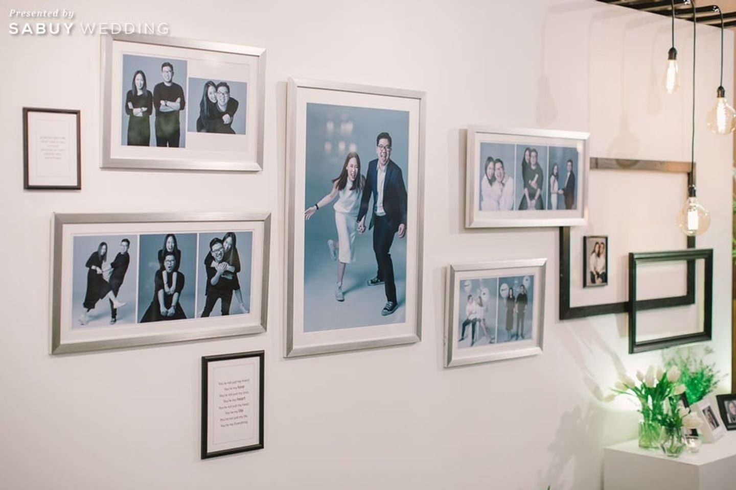 แกลอรี่งานแต่ง รีวิวงานแต่งสุดคูลโทนขาวเทาดำ ในสไตล์ Loft & Minimal @Grand Hyatt Erawan
