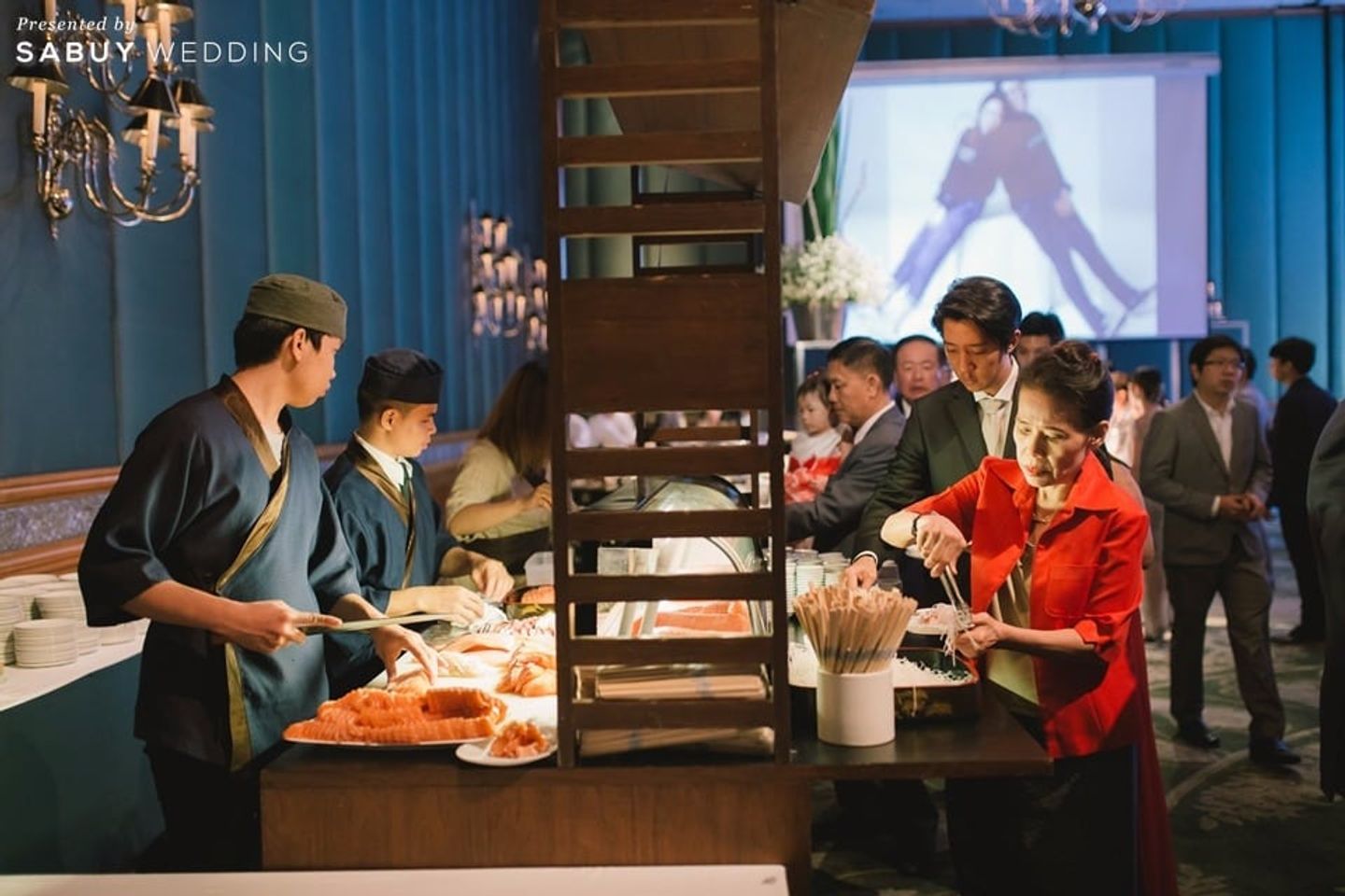 เชฟ,ค็อกเทล รีวิวงานแต่งสุดคูลโทนขาวเทาดำ ในสไตล์ Loft & Minimal @Grand Hyatt Erawan