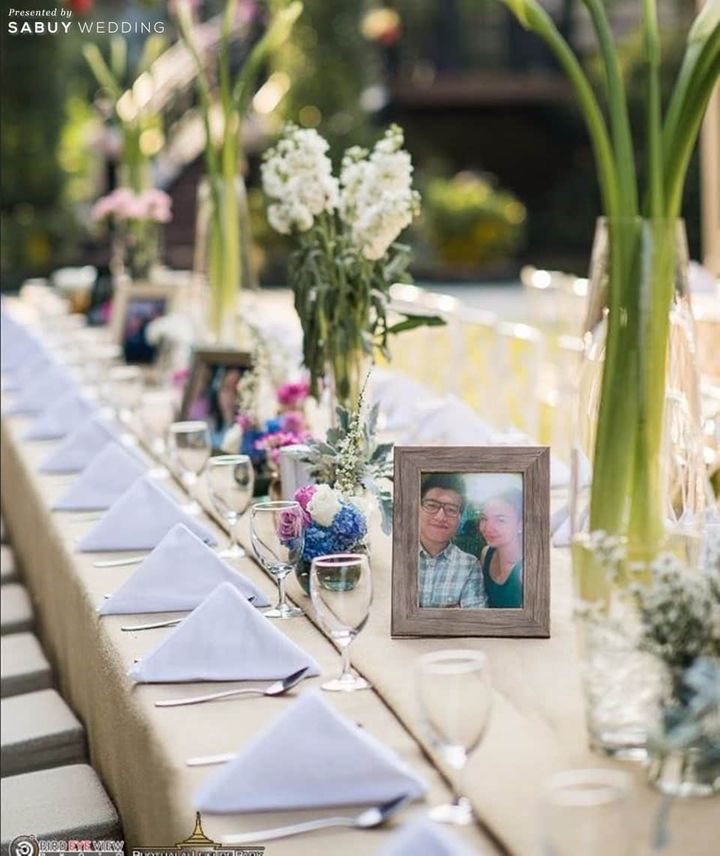 แกลอรี่งานแต่ง,long-table,ตกแต่งงานแต่ง รีวิวงานแต่ง ขนฉากบอลลูนสุดป๊อป มาใช้เป็นพร็อพในงานธีม UP @Phothalai Leisure Park