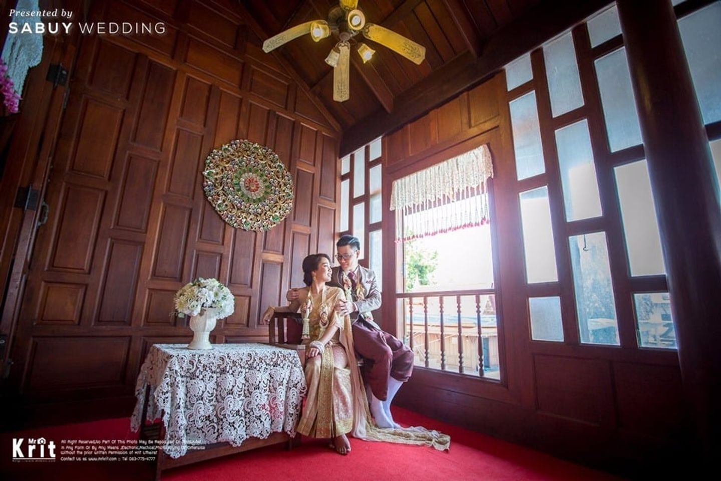 งานหมั้น,ชุดหมั้น,สถานที่แต่งงาน,สถานที่จัดงานแต่งงาน รีวิวงานแต่ง หมั้นเช้าในเรือนไทย งานเย็นเน้นพร็อพไม้สไตล์อเมริกัน @เรือนไทยเบญจรงค์