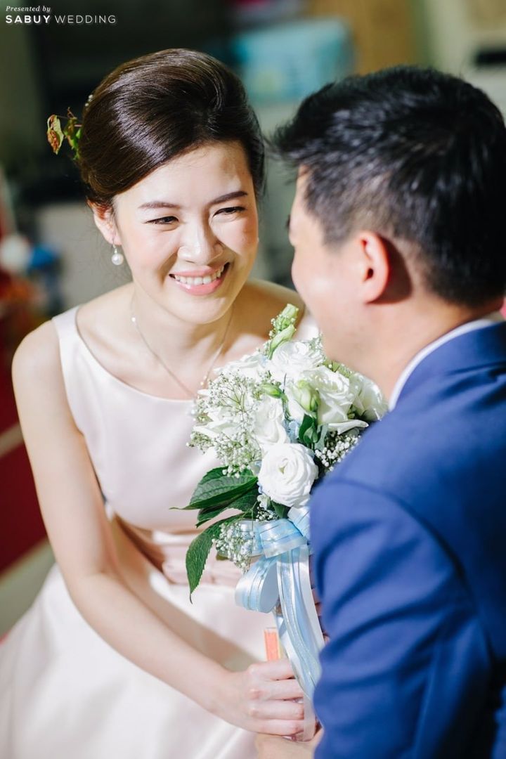งานหมั้น,ชุดหมั้น,ดอกไม้เจ้าสาว รีวิวงานแต่ง ธีมสวนน้อยแต่ดูดี ของบ่าวสาวสายเฮลตี้รักสุขภาพ @U Sathorn