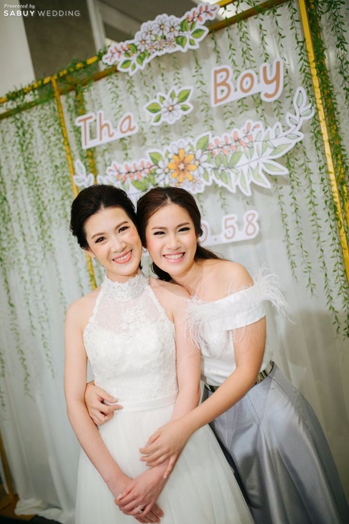 เจ้าสาว,ชุดเจ้าสาว,เพื่อนเจ้าสาว,backdrop งานแต่ง,ตกแต่งงานแต่ง รีวิวงานแต่ง ธีมสวนน้อยแต่ดูดี ของบ่าวสาวสายเฮลตี้รักสุขภาพ @U Sathorn