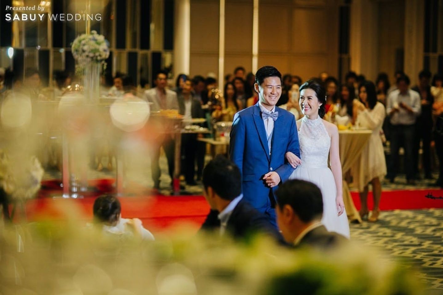 บ่าวสาว,ชุดบ่าวสาว,ชุดเจ้าสาว,ชุดเจ้าบ่าว,รูปงานแต่ง รีวิวงานแต่ง ธีมสวนน้อยแต่ดูดี ของบ่าวสาวสายเฮลตี้รักสุขภาพ @U Sathorn