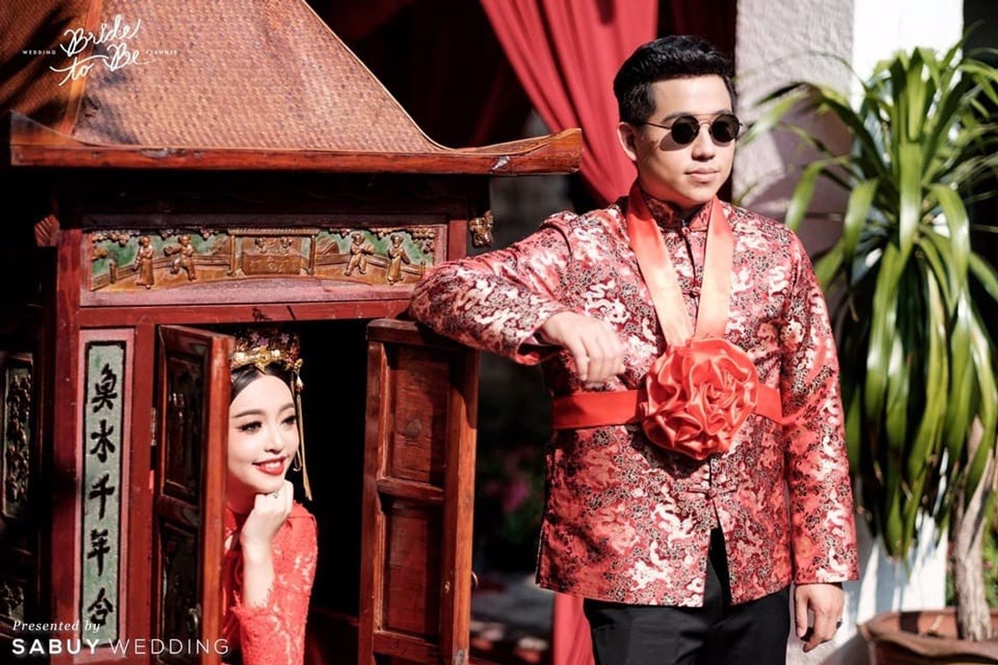 งานหมั้น,ชุดหมั้น,งานหมั้นแบบจีน รีวิวงานแต่ง ครบสูตรหมั้นจีนซีนสวย เก๋ตรงใช้เกี้ยวมารับตัวเจ้าสาว