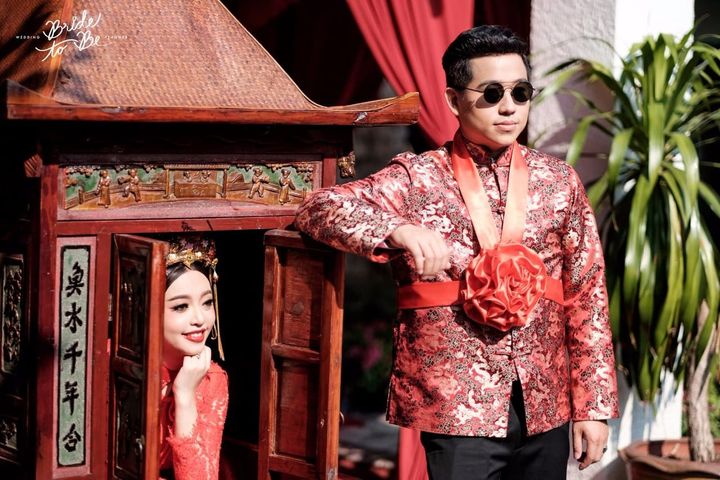 รีวิวงานแต่ง ครบสูตรหมั้นจีนซีนสวย เก๋ตรงใช้เกี้ยวมารับตัวเจ้าสาว