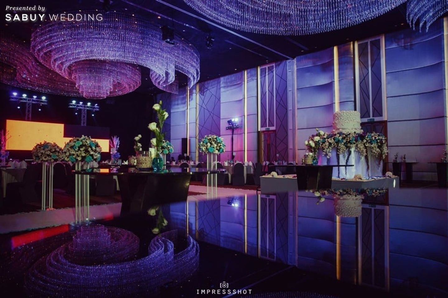 สถานที่แต่งงาน,สถานที่จัดงานแต่งงาน,ตกแต่งงานแต่ง,จัดดอกไม้งานแต่ง,เค้กงานแต่ง รีวิวงานแต่งแทนความสุขด้วยคลื่นดอกไม้สีฟ้า สบายตากับธีมท้องทะเล @Cape Dara Resort
