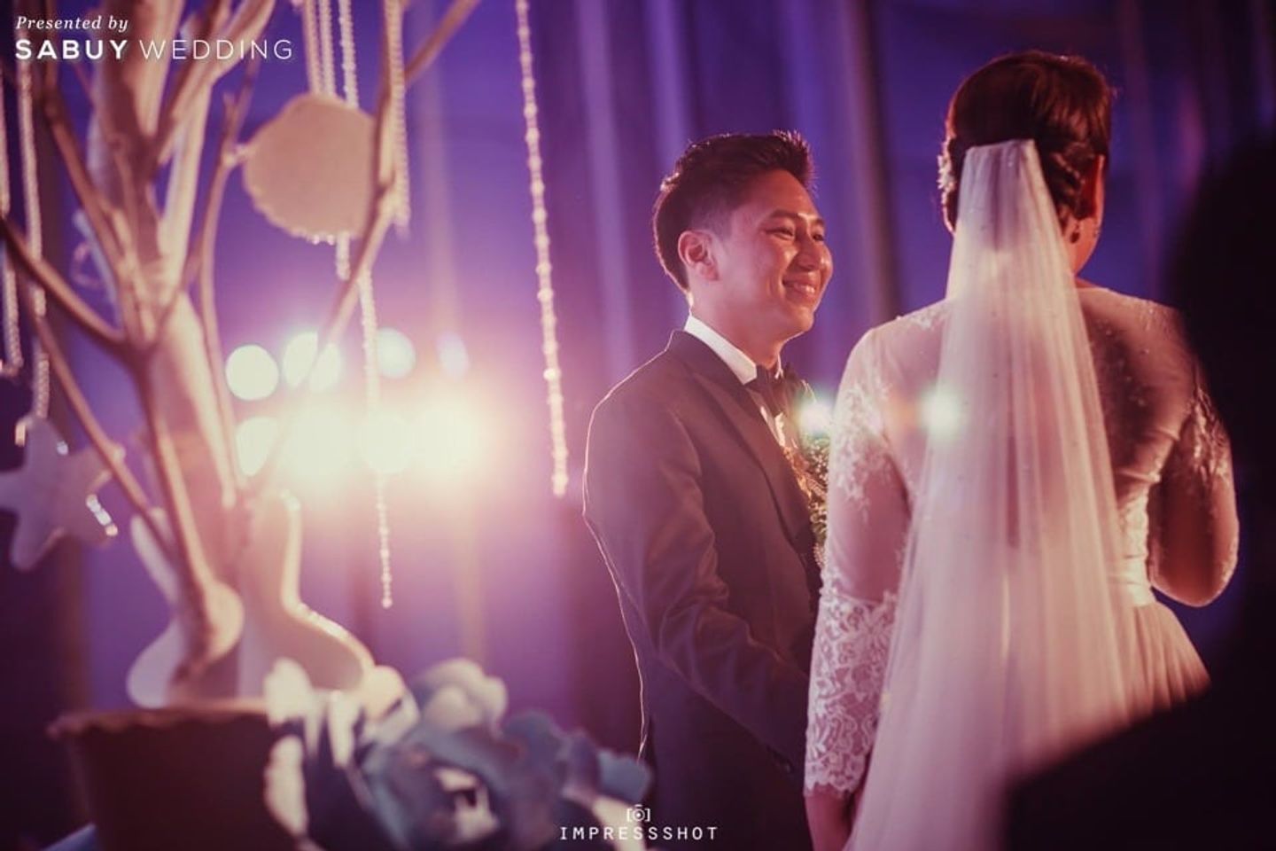 บ่าวสาว,ชุดบ่าวสาว,ชุดเจ้าสาว,ชุดเจ้าบ่าว,รูปงานแต่ง รีวิวงานแต่งแทนความสุขด้วยคลื่นดอกไม้สีฟ้า สบายตากับธีมท้องทะเล @Cape Dara Resort