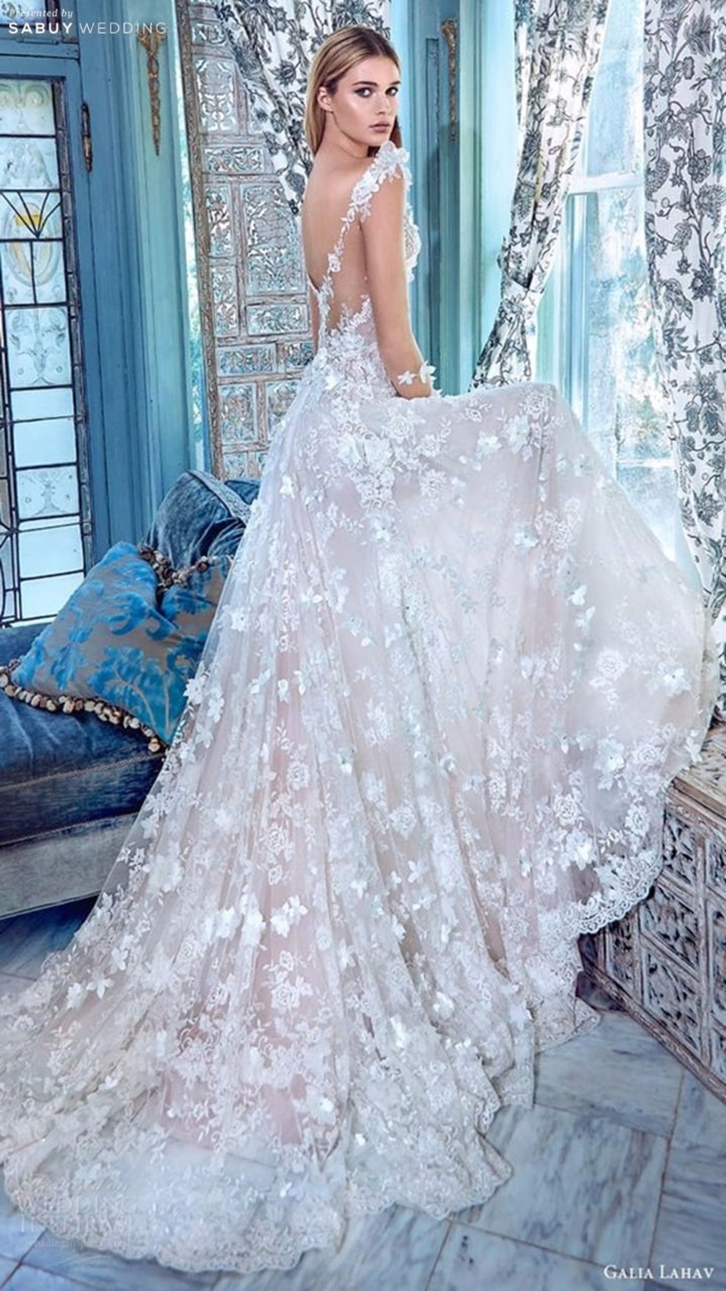 ชุดเจ้าสาว,ชุดแต่งงาน,ชุดเดรส,ชุดเดรสลูกไม้ 17 ชุดแต่งงานลูกไม้ สวยหวานจับใจ