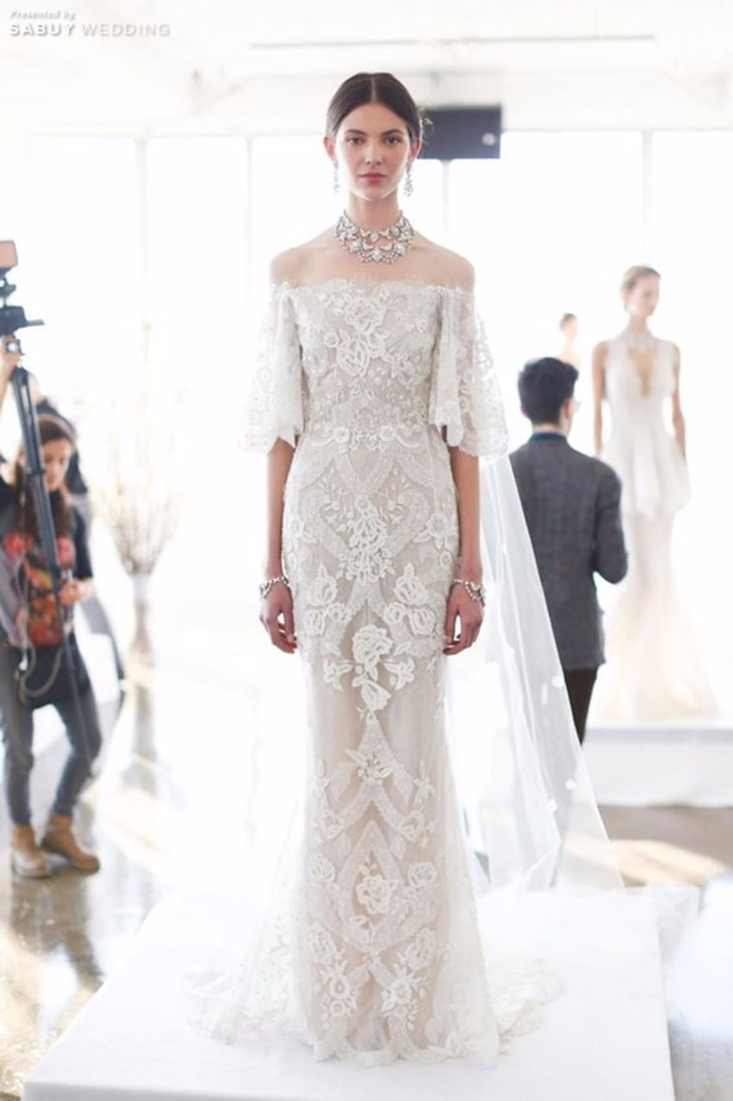 ชุดเจ้าสาว,ชุดแต่งงาน,ชุดเดรส,ชุดเดรสลูกไม้ 17 ชุดแต่งงานลูกไม้ สวยหวานจับใจ