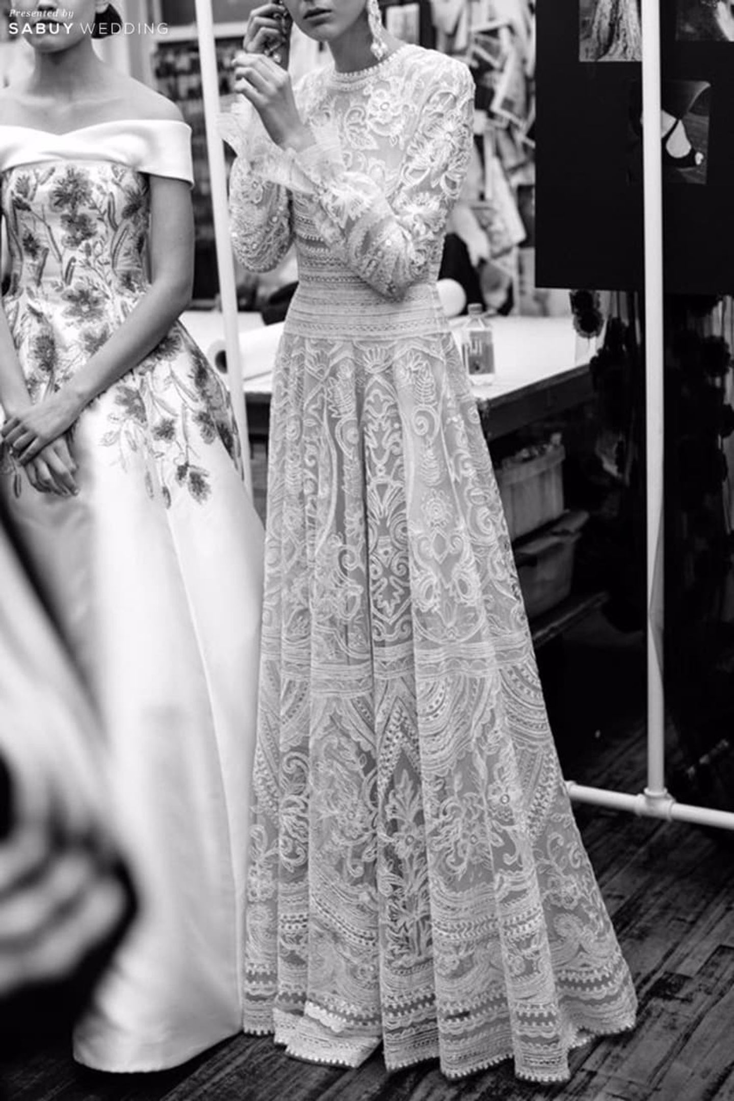 ชุดเจ้าสาว,ชุดแต่งงาน,ชุดเดรส,ชุดเดรสลูกไม้ 17 ชุดแต่งงานลูกไม้ สวยหวานจับใจ