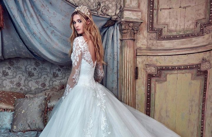 17 ชุดแต่งงานลูกไม้ สวยหวานจับใจ