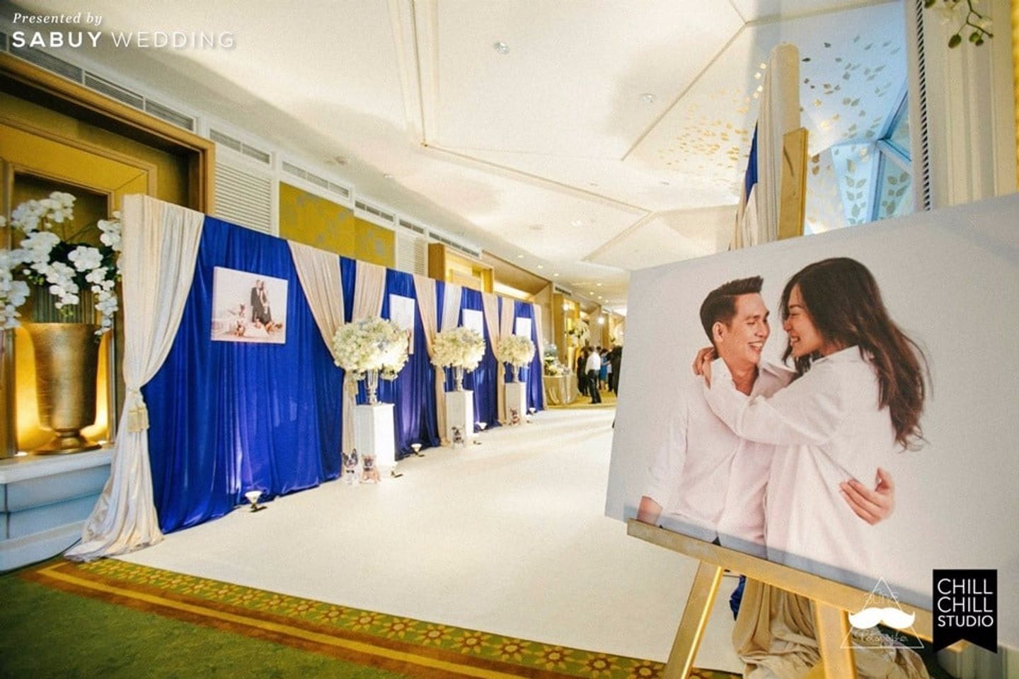 แกลอรี่งานแต่ง,ตกแต่งงานแต่ง,จัดดอกไม้งานแต่ง,สถานที่แต่งงาน,สถานที่จัดงานแต่งงาน รีวิวงานแต่งธีมน้องหมาสุดน่ารัก ยกแก๊งเฟรนช์บูลด็อกมาแผลงศร @Dusit Thani