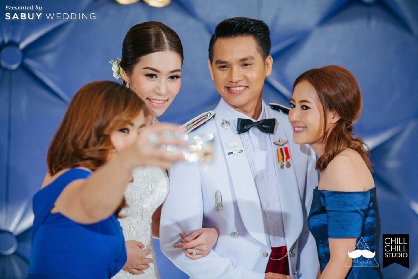 บ่าวสาว,ชุดบ่าวสาว,ชุดเจ้าบ่าว,เพื่อนเจ้าสาว รีวิวงานแต่งธีมน้องหมาสุดน่ารัก ยกแก๊งเฟรนช์บูลด็อกมาแผลงศร @Dusit Thani