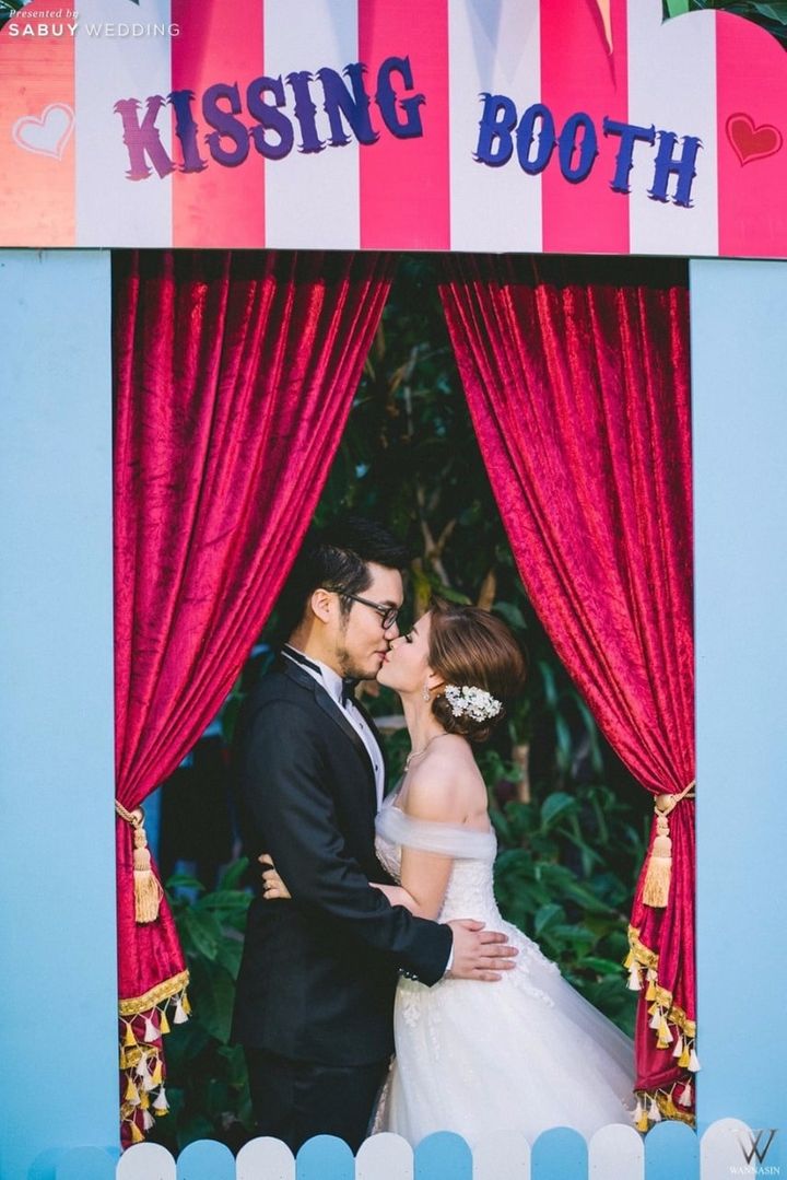 บ่าวสาว,ชุดบ่าวสาว,ชุดเจ้าสาว,ชุดเจ้าบ่าว,ตกแต่งงานแต่ง,ธีมงานแต่ง รีวิวงานแต่ง ปาร์ตี้แห่งความสุข ยกสวนสนุกมาไว้ในงาน @สยามสมาคม