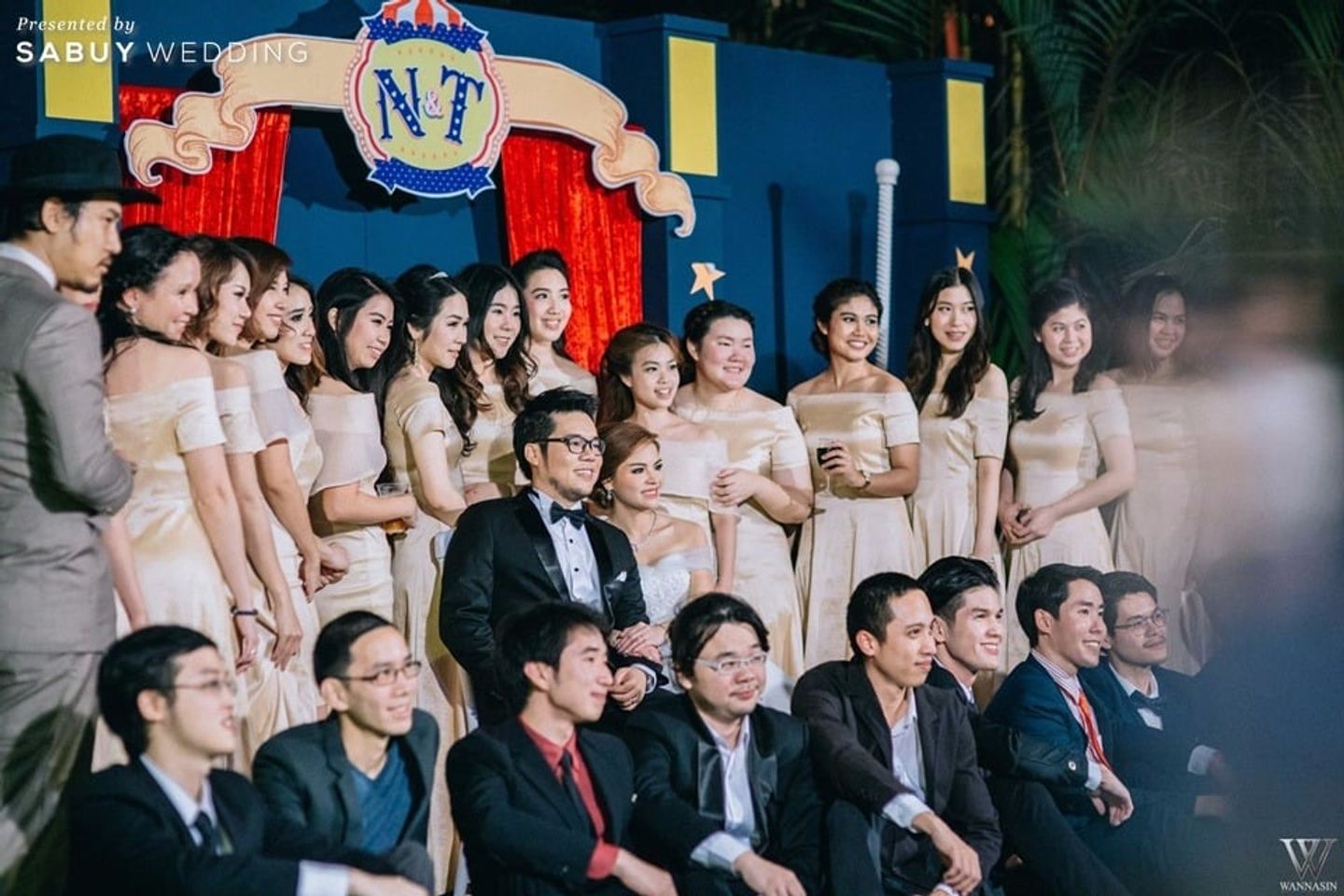 บ่าวสาว,ชุดบ่าวสาว,ชุดเจ้าสาว,ชุดเจ้าบ่าว,เพื่อนเจ้าสาว,ชุดเพื่อนเจ้าสาว,งานแต่ง outdoor,backdrop งานแต่ง,ธีมงานแต่ง รีวิวงานแต่ง ปาร์ตี้แห่งความสุข ยกสวนสนุกมาไว้ในงาน @สยามสมาคม