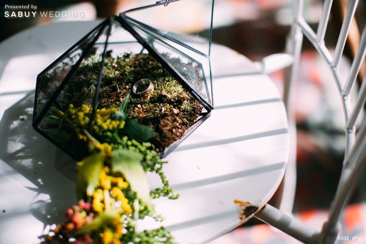แหวนแต่งงาน รีวิวงานแต่ง สวยเท่ เก๋สบาย สไตล์โบฮีเมียน @Little Tree Garden