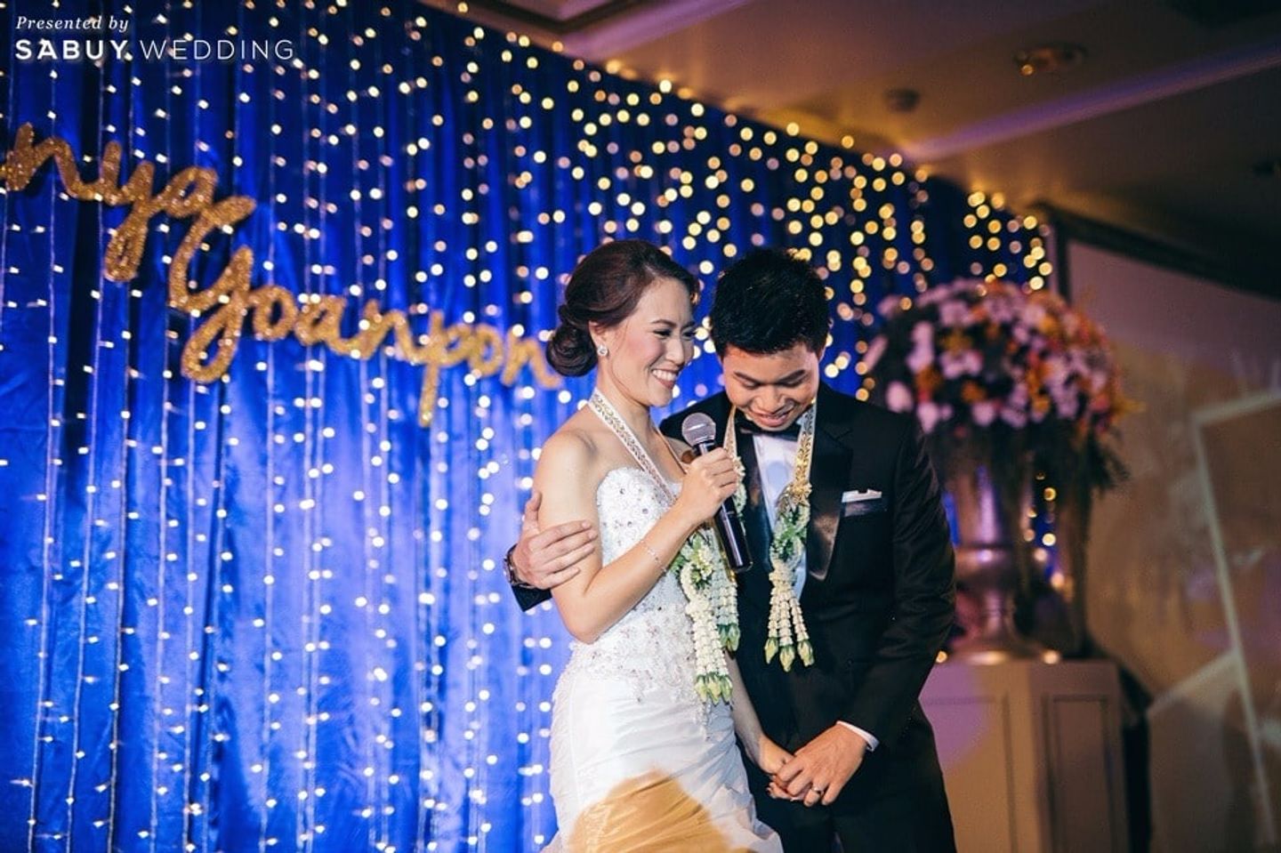 บ่าวสาว,ชุดบ่าวสาว,ชุดเจ้าสาว,ชุดเจ้าบ่าว,backdrop งานแต่ง,ตกแต่งงานแต่ง รีวิวงานแต่ง เต้นรำใต้ดวงดาว วิบวับด้วยแสงไฟ ฉบับ On Budget @Anantara Siam