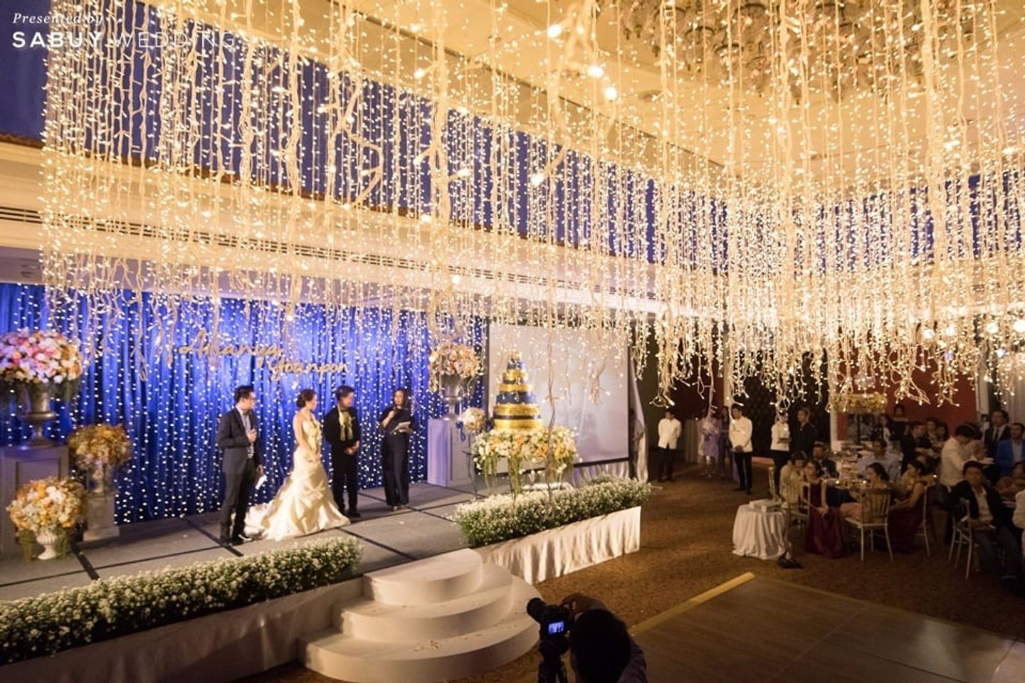 บ่าวสาว,ชุดบ่าวสาว,ชุดเจ้าสาว,ชุดเจ้าบ่าว,backdrop งานแต่ง,ตกแต่งงานแต่ง,พิธีกรงานแต่ง,เวทีงานแต่ง รีวิวงานแต่ง เต้นรำใต้ดวงดาว วิบวับด้วยแสงไฟ ฉบับ On Budget @Anantara Siam