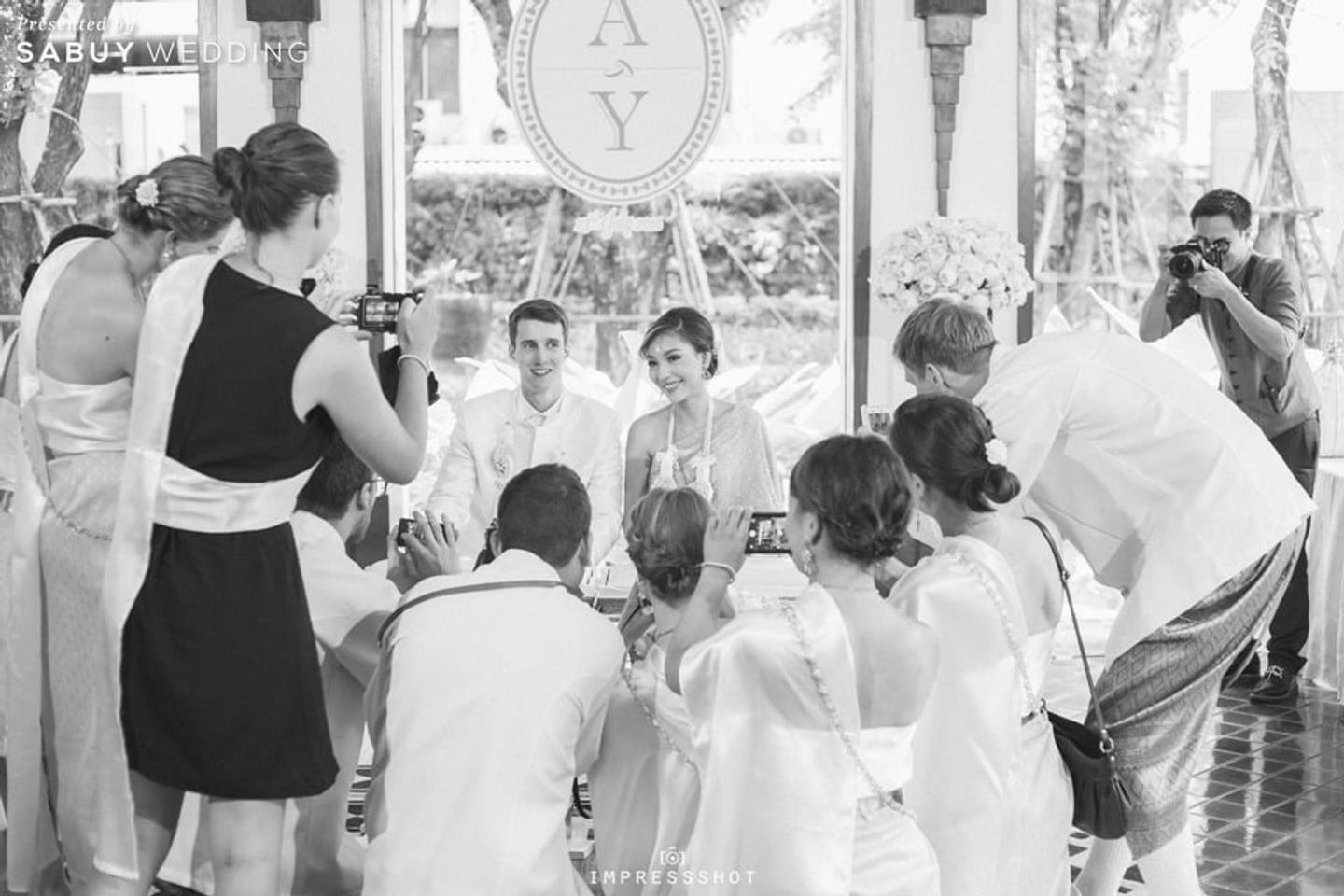 พิธีหมั้น,งานหมั้น,ชุดหมั้น รีวิวงานแต่ง พิธีหมั้นไทย ที่แขกฝรั่งเทใจให้ว่าเริ่ด @The Sukhothai Bangkok