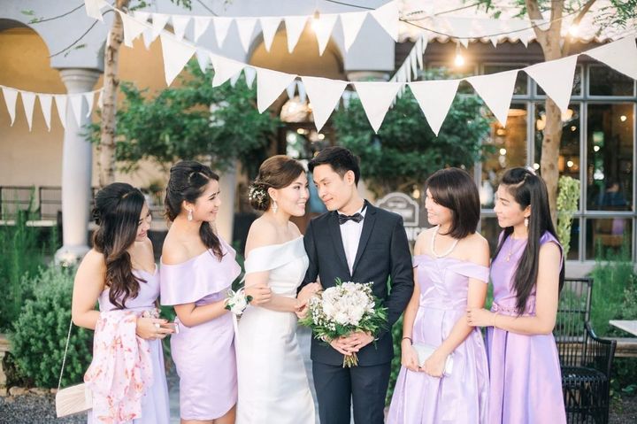 รีวิวงานแต่งปาร์ตี้ Country Vintage เฉดสีม่วง @A'la champagne