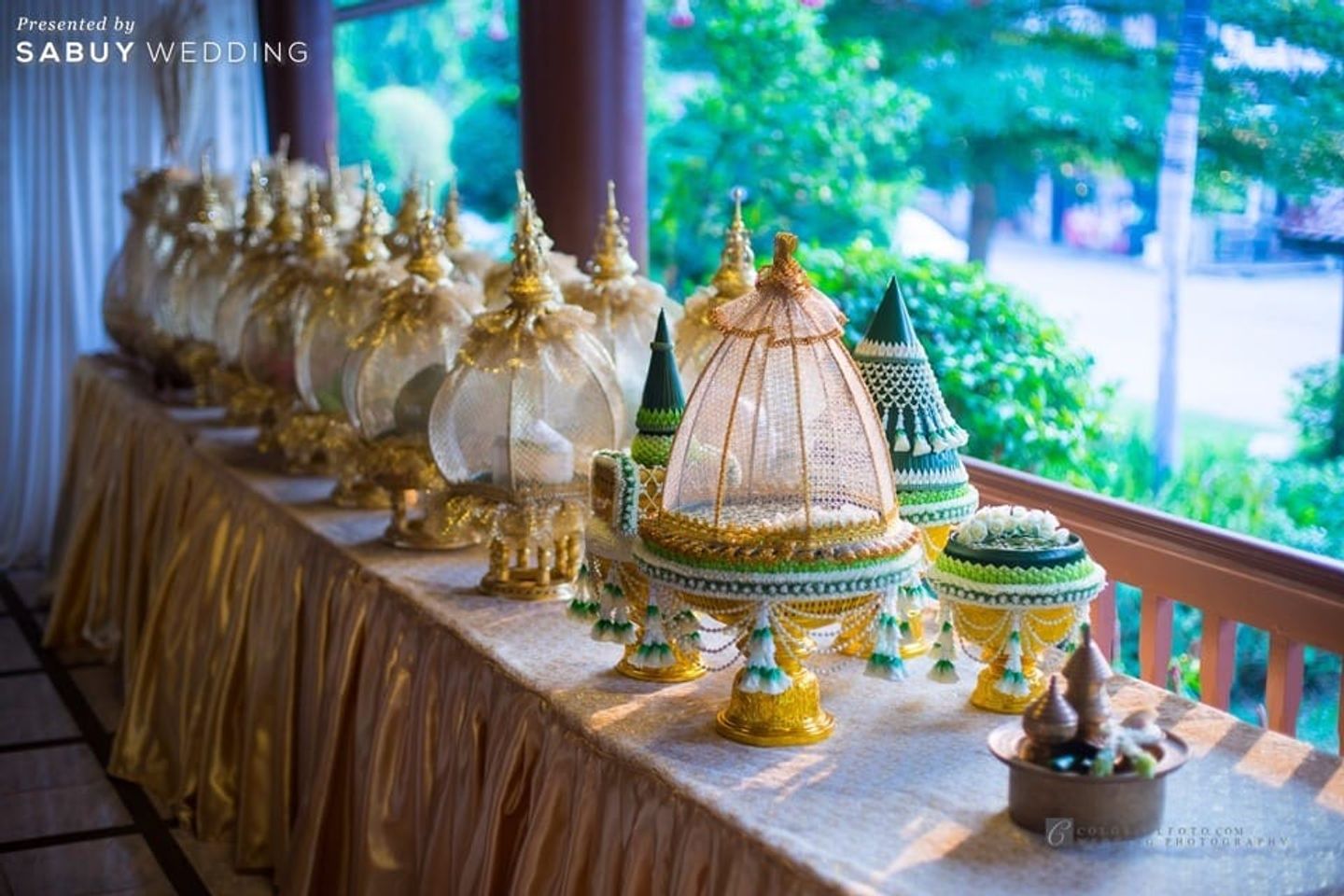 พานขันหมาก รีวิวงานแต่งหมั้นเช้าเรียบง่าย ผสมผสานกลิ่นอายไทยวินเทจ @เรือนไทยเบญจรงค์