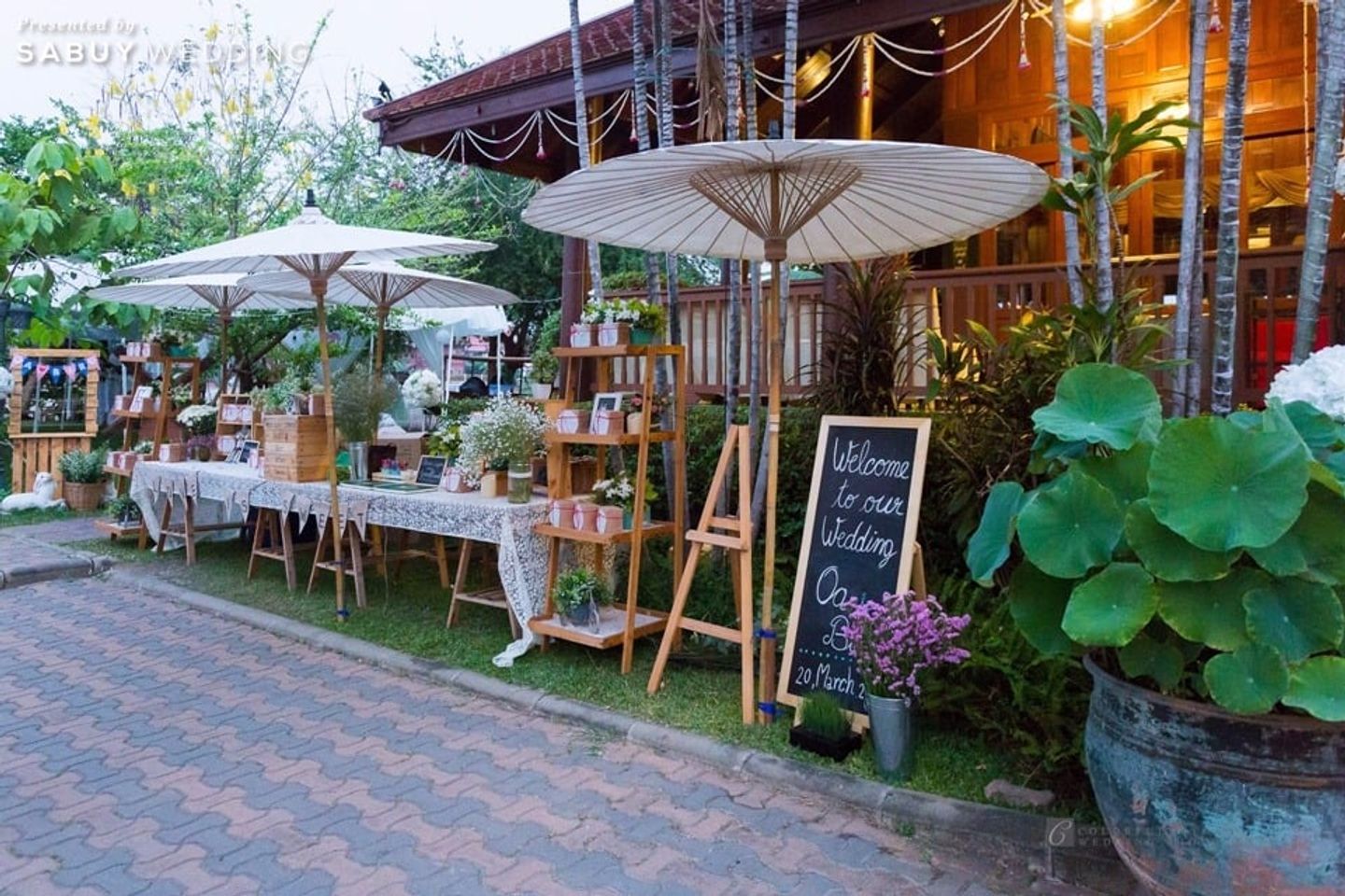 สถานที่แต่งงาน,สถานที่จัดงานแต่งงาน,ตกแต่งงานแต่ง รีวิวงานแต่งหมั้นเช้าเรียบง่าย ผสมผสานกลิ่นอายไทยวินเทจ @เรือนไทยเบญจรงค์