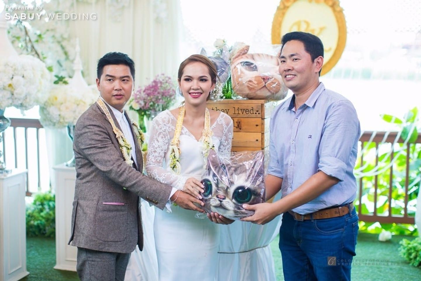 บ่าวสาว,ชุดบ่าวสาว,ชุดเจ้าสาว,ชุดเจ้าบ่าว รีวิวงานแต่งหมั้นเช้าเรียบง่าย ผสมผสานกลิ่นอายไทยวินเทจ @เรือนไทยเบญจรงค์