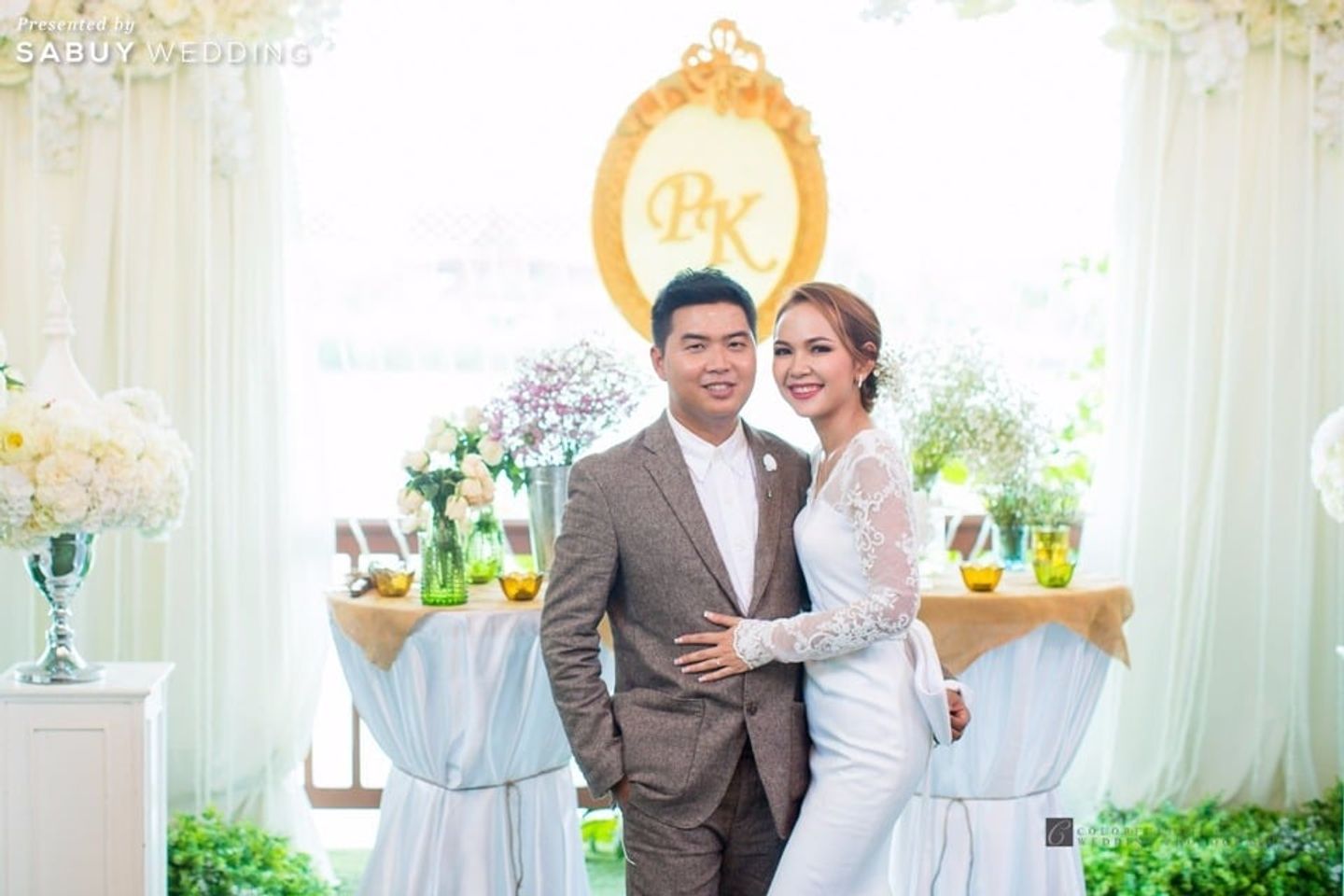 บ่าวสาว,ชุดบ่าวสาว,ชุดเจ้าสาว,ชุดเจ้าบ่าว,รูปงานแต่ง รีวิวงานแต่งหมั้นเช้าเรียบง่าย ผสมผสานกลิ่นอายไทยวินเทจ @เรือนไทยเบญจรงค์